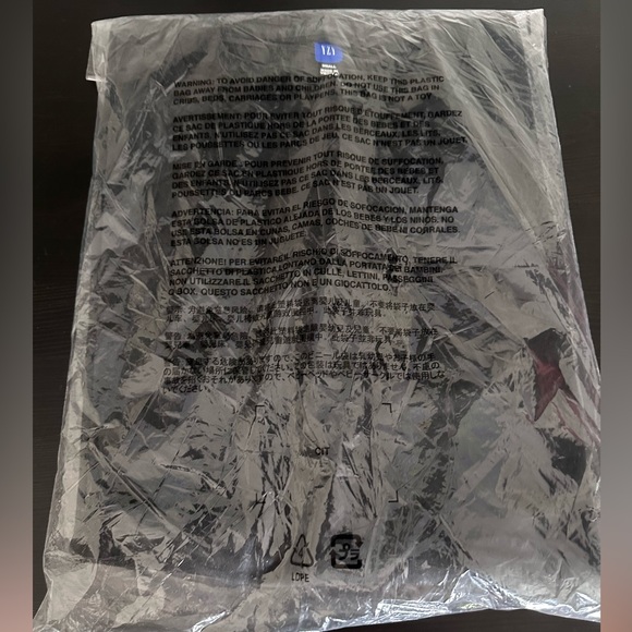 NWT YZY x GAP T Shirt UNRELEASED Premium Boxy Blank Black - Picture 3 of 3